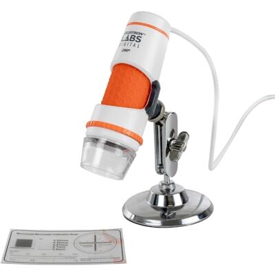 Celestron Deluxe Capture Your Discoveries Microscopio manuale digitale, Grigio Celestron Deluxe Capture Your Discoveries Microscopio manuale digitale, Grigio