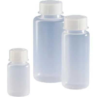 Vitlab Bottiglia a collo largo in polipropilene con tappo a vite, trasparente, filettatura GL 45, capacità 500 ml, diametro 76 mm, altezza 166 mm, 12 pezzi Vitlab Bottiglia a collo largo in polipropilene con tappo a vite, trasparente, filettatura GL 45, capacità 500 ml, diametro 76 mm, altezza 166 mm, 12 pezzi