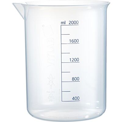 Vitlab Neolab 1636 Griffinbecher, graduato, 2000 ml Vitlab Neolab 1636 Griffinbecher, graduato, 2000 ml