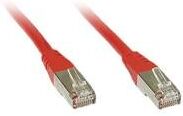 Tecline 71502R Cavo Ethernet categoria 6 con Antipiega Stretto (2 m), Colore: Rosso