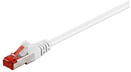 Fujitsu Microconnect SSTP CAT6 3M cavo di rete Bianco