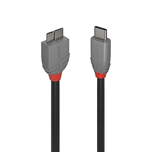 Lindy 0.5M USB 3.2 TYPE C TO MICRO-B CABLE