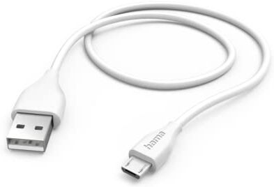 Hama Cavo USB A/Micro USB, 1,5 metri, bianco