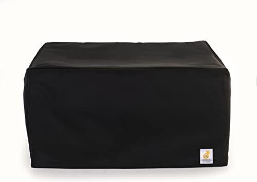 The Perfect Dust Cover LLC Custodia antipolvere in nylon nero per stampante a getto d'inchiostro wireless Canon Pixma PRO-200, antistatico, doppia cucitura e impermeabile