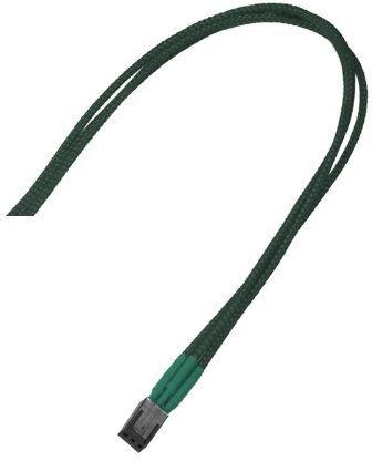 Nanoxia CABLE  EXTENSIÃ“N MOLEX DE 3 PINES, 30 CM, VERDE