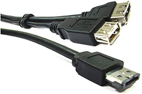 Cablematic ESATAp cavo o eSATA + USB (M/eSATA + USB-AH-H) 3m