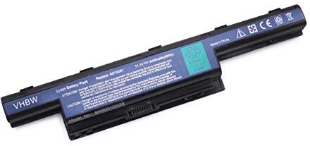 vhbw Batteria Li-Ion 4400mAh 11.1V nero sostituisce bianco adatto per Packard Bell EasyNote LM81 ecc 31CR19/652