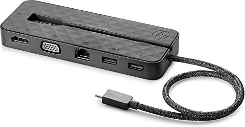 HP USB-C Mini Dock USB 3.0 (3.1 Gen 1) Type-C Nero