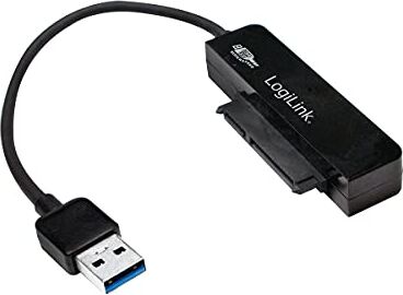 Logilink ADAPTADOR SATA H A USB 3.0 A M Negro