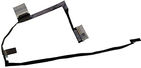 fqparts Computer Portatile Cavo dello Schermo Cavo di Alimentazione a LED per for dell Inspiron 7110 Nero