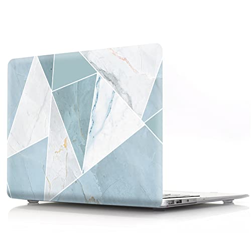 JZ Geometric Marble caso per MacBook Pro (16-inch,M1 Pro / M1 Max 2020-2021, Models: A2485) Hard Skin with Keyboard Cover [C]