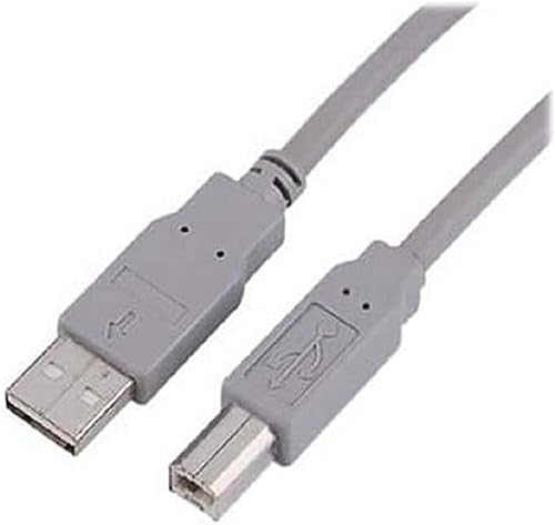 Hama Cavo USB A 2.0/USB B 2.0, 3 metri, grigio, sfuso (1 pezzo)