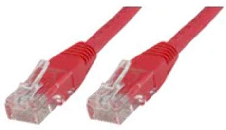 MICROCONNECT CAT6 UTP 1M CABLE DE RED ROJO