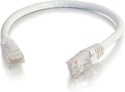 C2G Cables To Go Ccl/1.5M CAT6PVC SLess UTP C, colore: Bianco