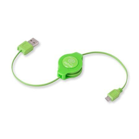 ReTrak EUCABLEMICGN cavo USB 1 m USB A Micro-USB A Verde