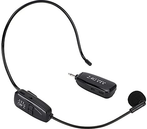 BROLEO Microfono Wireless 2.4G, Microfono, con Microfono per Guida Turistica