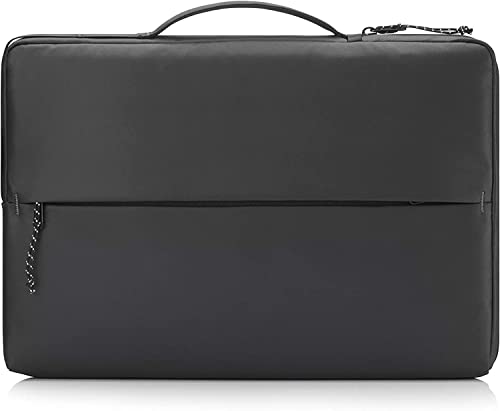 HP Sport Sleeve per Notebook fino a 15.6", Vano PC Imbottito, Dettagli Catarifrangenti, Tasche Organizer, Tessuto Impermeabile e Robusto, Nero