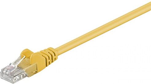 goobay Wentronic Cat 5-300 UTP Yellow 3m 3m Yellow Networking Cable Networking Cables (3 m, Yellow)