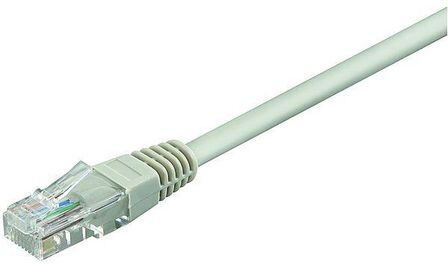 goobay CAT 5-300 UTP Grey 3m 3m Grigio cavo di rete