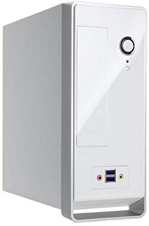 In-Win Scatola PC Mini ITX BM650 bianca 180 W 80 Plus Bronze USB 3.0.