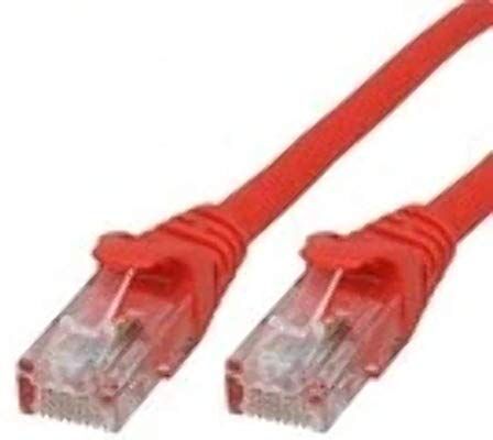 Microconnect UTP cat6 3m cavo di rete Rosso