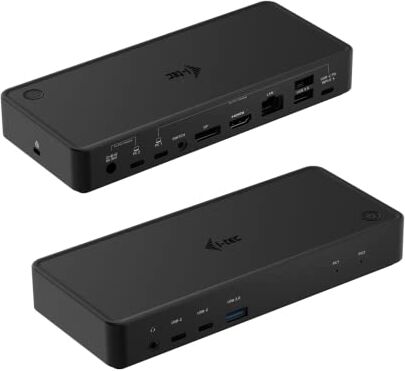 i-tec USB-C/Thunderbolt KVM Docking Stazione Dual Display Power