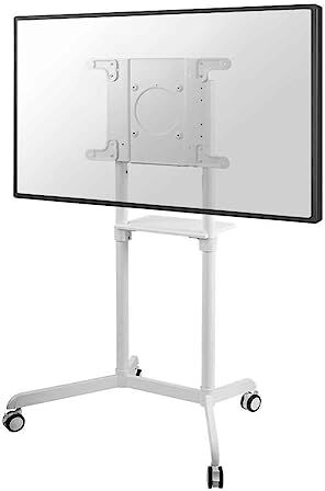 NewStar Neomounts   Mobile Flat Screen Floor Stand Height 160 cm, colore: Bianco