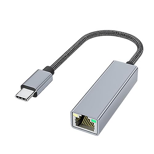 Wlikmjg Adattatore Ethernet Adattatore Ethernet USB Connessione di Rete Rapida Adattatore Ethernet USB, Adattatore da Wireless a cablato per Porta USB di Tipo
