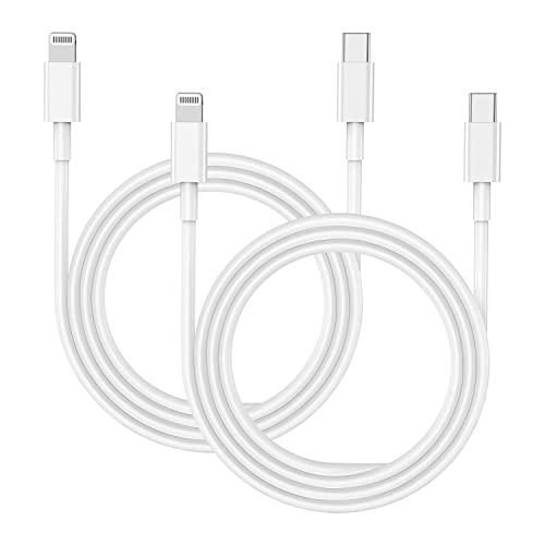 TUMABER Cavo USB C 2Pack 2m, Apple MFi Certified, Lightning Carica Rapida, Lungo per iPhone 13/13 mini/13 Pro/13Pro Max/12/12 mini/12Pro/12 Pro Max/11/X/8 P/MacBook