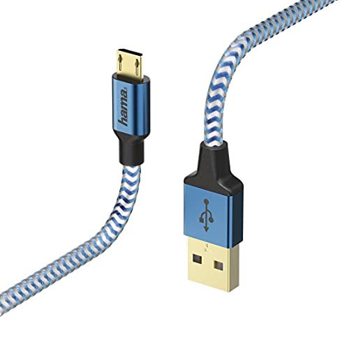 Hama 00178289 cavo USB 1,5 m USB A Micro-USB B Blu