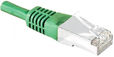 Dexlan Cavo Patch Cat6A RJ45 SSTP, Lunghezza 2 m, Colore: Verde