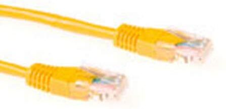 Ewent CAT5E U/UTP CCA YELLOW 5.00M