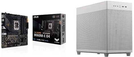 Asus TUF GAMING B660M-E D4 +  Prime AP201 White