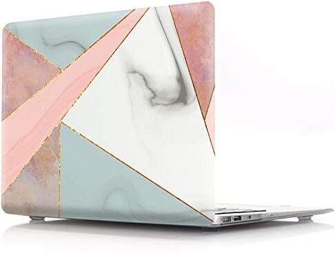 JZ Geometric Marble Caso per MacBook PRO (14-inch, 2021, Models: A2442) Hard Skin with Keyboard Cover [A]