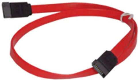 MicroConnect 0.3m SATA cavo SATA 0,3 m SATA 7-pin Rosso Cavi SATA (0,3 m, SATA II, SATA 7-pin, SATA 7-pin, connettore masco/maschio, rosso)