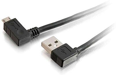 C2G 81704 Cavo USB 1 m USB A Micro-USB B Nero