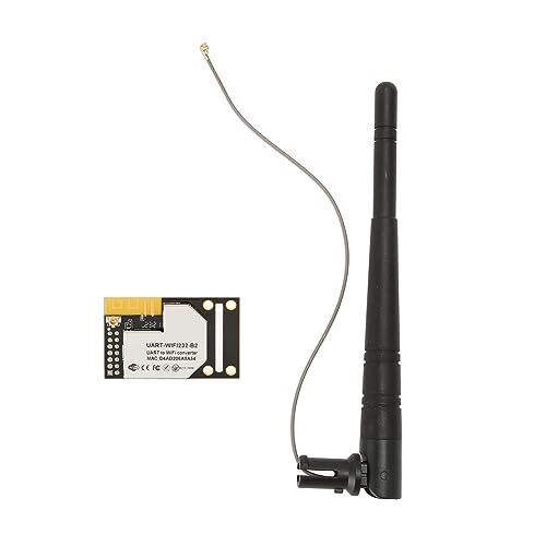 Yanmis Modulo Ethernet UART a WiFi, Connessione Rapida, Trasmissione Trasparente, Modulo UART Seriale a Ethernet per Acquisizione Dati, Gateway IoT e Monitoraggio