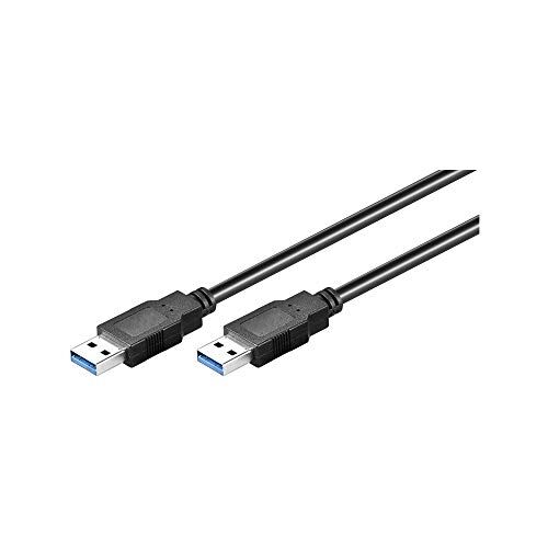 goobay 93929 Cavo USB 3.0 SuperSpeed, Nero, 3m Lunghezza del Cavo