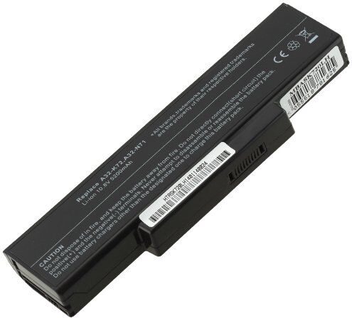 AT Bteria Potenzia 5200mAh 10,8V per Portile ASUS X72D, X72DR, X72DY, X72F, X72J, X72JK, X72JR, X72JT, X72JU, X72S, X72SA, X72SR, X72T, X72TL, X72V, X72VM, X72VN, X72VR, X73, X73B, X73BR, X73BY