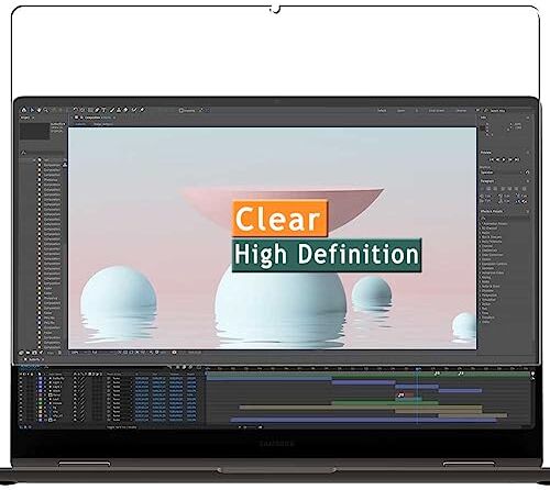 Samsung Vaxson 3-Pack TPU Pellicola Protettiva,  / Book 3 Pro 360 16" Laptop, Screen Protector Film [Non Vetro Temperato]