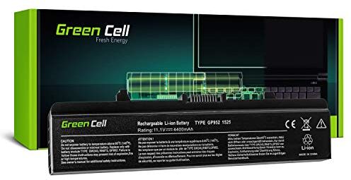 Green Cell ® Standard Serie GW240 Batteria per Portatile Dell Inspiron 1525 1526 1545 1546 (6 Pile 4400mAh 11.1V Nero)