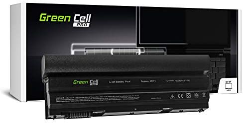 Green Cell ® PRO Extended Serie 8858X M5Y0X T54FJ Batteria per Portatile Dell Latitude E5420 E5430 E5520 E5530 E6420 E6430 E6440 E6520 E6530 E6540 (Le Pile Originali Samsung SDI, 6 Pile, 7800mAh, Nero)