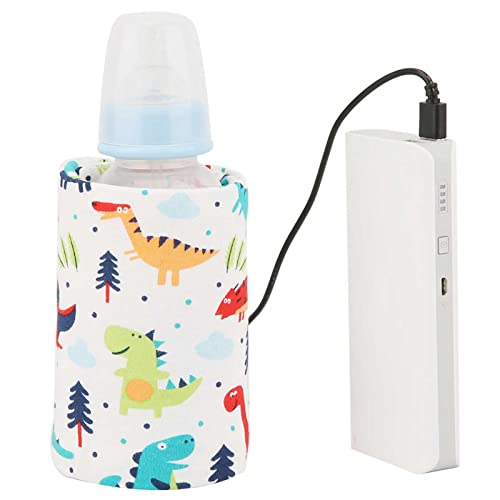 Natudeco Bottiglia per il latte USB Termostato costante Borsa per riscaldamento in cotone Custodia portatile Modello durevole e carino Regalo per viaggiatori di alta qualità(06)