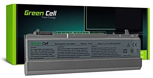 Green Cell ® Extended Serie PT434 W1193 4M529 Batteria per Portatile dell Latitude E6400 E6410 E6500 E6510 (9 Pile 6600mAh 11.1V Argento)