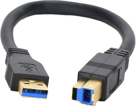 kurzekabel USB 3.0 (A su B),  25 cm