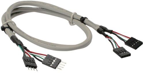 InLine 33440C cavo USB USB A Grigio