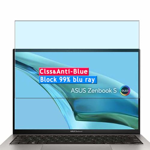 Asus Vaxson Anti Luce Blu Vetro Temperato Pellicola Protettiva,  UX5304MA 13.3" Laptop [Coprire Solo l'area Attiva] Screen Protector