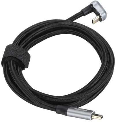 Generic Cavo USB C, Cavo Dati a Forma di U con Ricarica Rapida PD da 100 W per Tablet con Schermo HD 4K (150 cm)