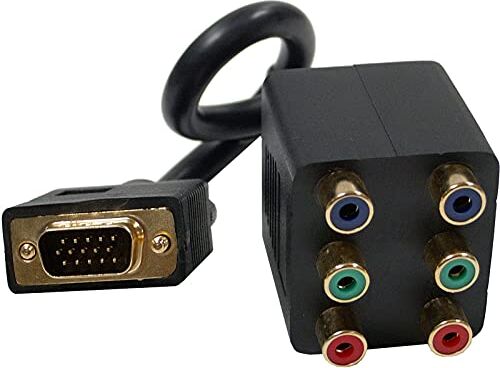 Cablematic Passive Cable Replicator (1xVGA -> 2 x 3xRCA-H)