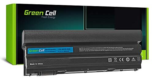 Green Cell ® Extended Serie 8858X M5Y0X T54FJ Batteria per Portatile dell Latitude E5420 E5430 E5520 E5530 E6420 E6430 E6440 E6520 E6530 E6540 (9 Pile 6600mAh 11.1V Nero)